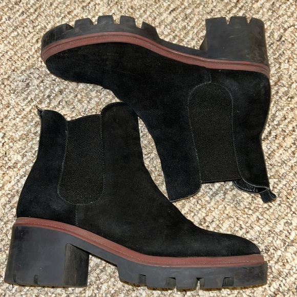 Antonio De Faria Women’s Chelsea Suede Boots Size 9 - Picture 4 of 10